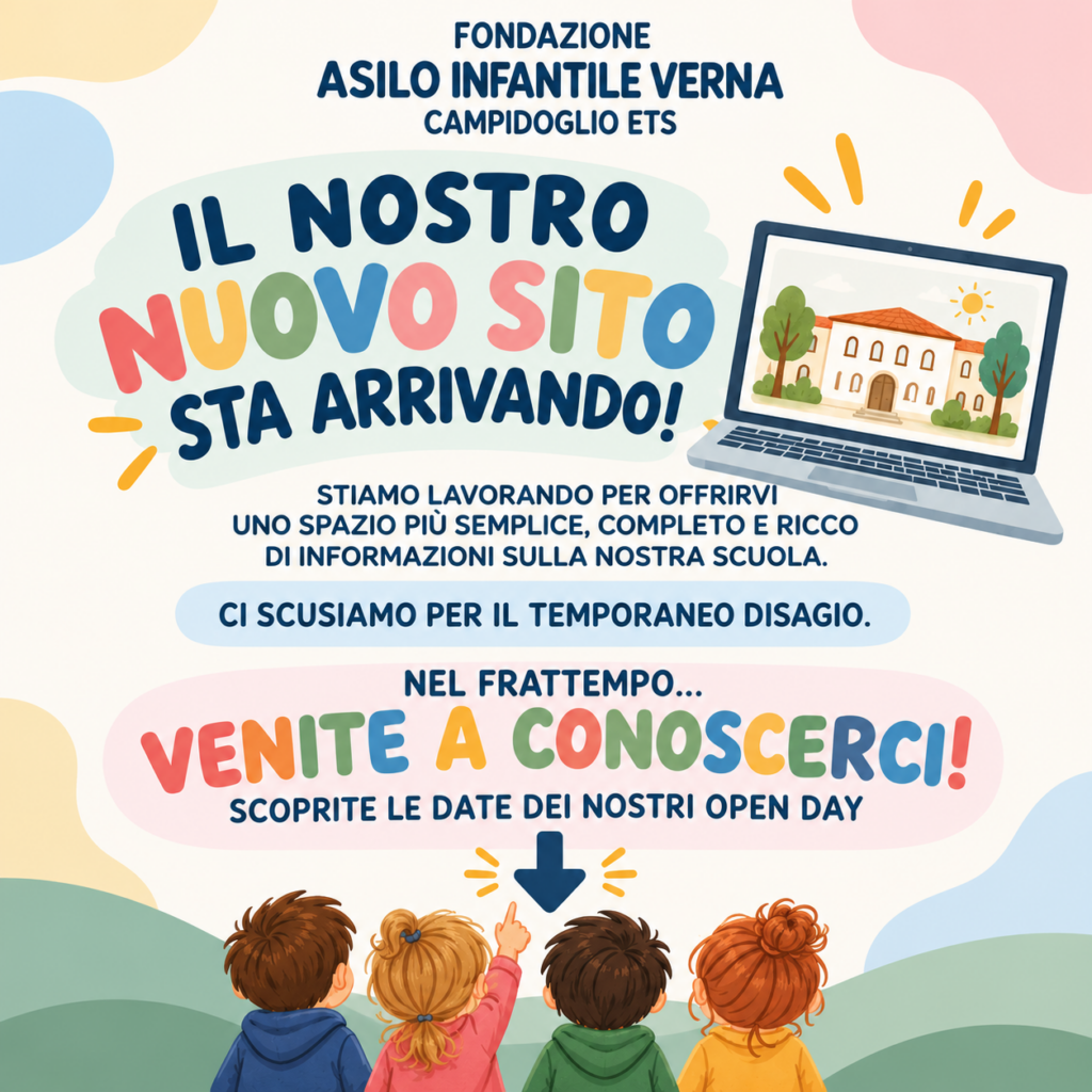 Il nostro nuovo sito sta arrivando!